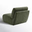 Fauteuil d'appoint pivotant rembourré Nita-90695428