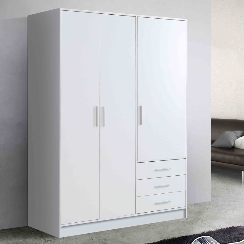 Armoire Shoaf, Blanc mat