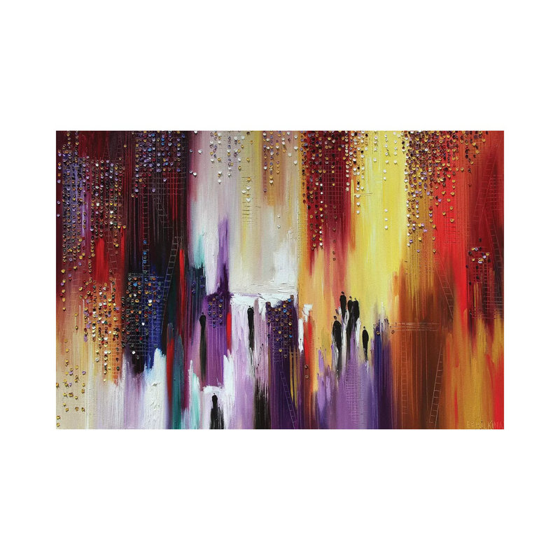 Moonlight by Ekaterina Ermilkina - Print on Canvas, 101.6 cm H x 66.04 cm W x 1.91 cm D, Wrapped Canvas