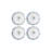 Lenox Autumn Studio 4-Piece Dinner Plate Set