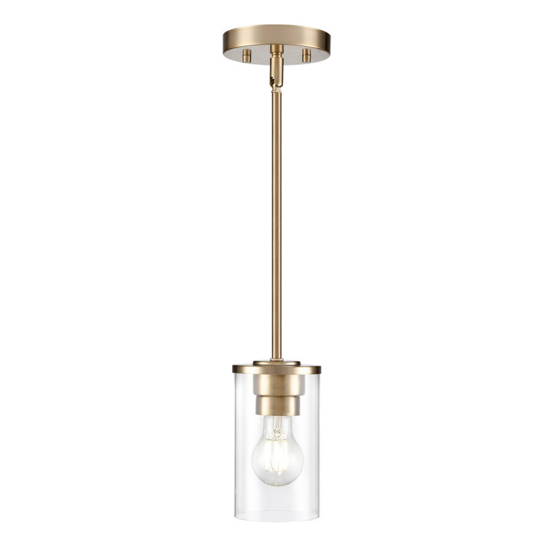 Luminaire suspendu large 1 lumière Verlana - or moderne 5 po