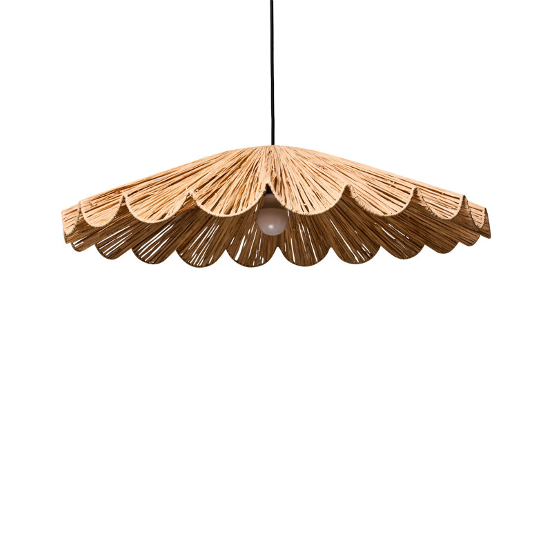 1 - Light Matte Black Cylinder Pendant