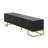 Modern TV Stand With Metal Legs, Gold Handles, Geometric Lines And Adjustable Shelves For Tvs Up To 80'', Media Console Table-1656744517