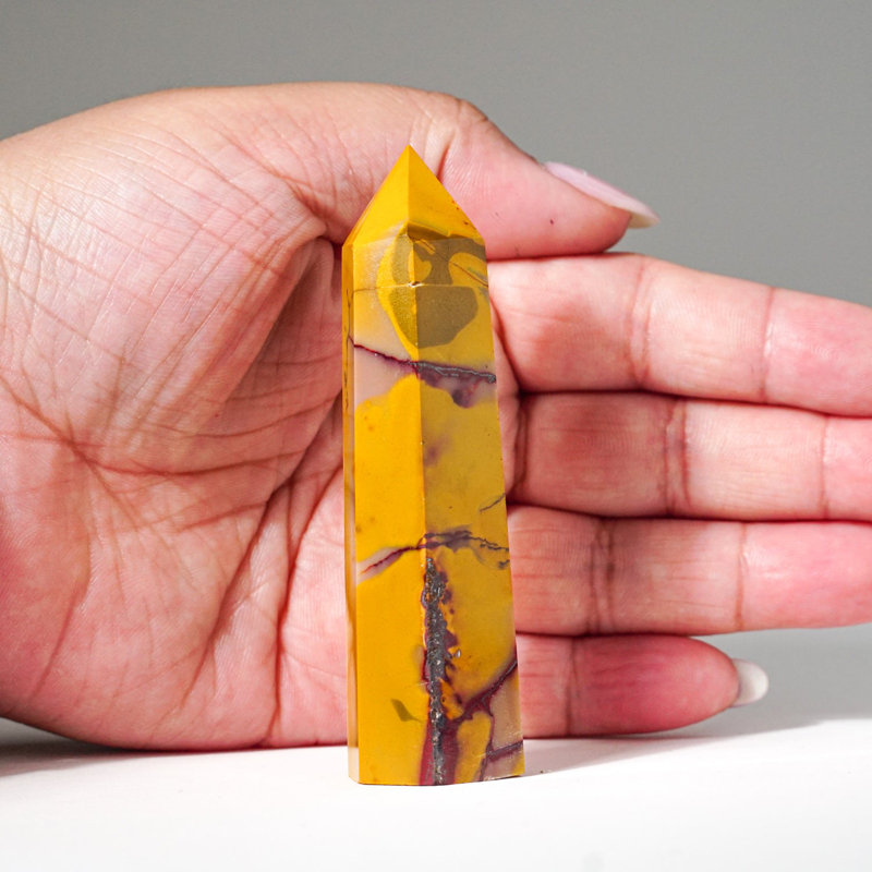 Genuine Polished Mookaite Point from Madagascar (0.1119 lbs)