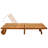 Faylee 80" Long Acacia Single chaise with Cushions-1765015901-1765017016