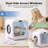 Pet Dryer Box for Cats and Small Dogs, 70L Ultra-Quiet Drying Cabin, Automatic Pet Grooming Dryer with 360°Airflow, Voice Control, 2 Million Negative Ions, Petting Window, Adjustable Speed and Temp-135873913