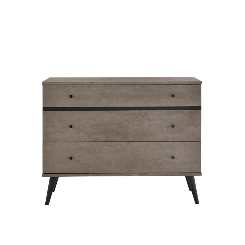 Commode 3 tiroirs Macedo Mid-Century