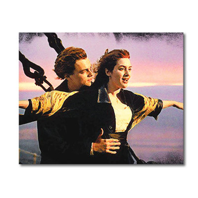 Wrapped Canvas Painting