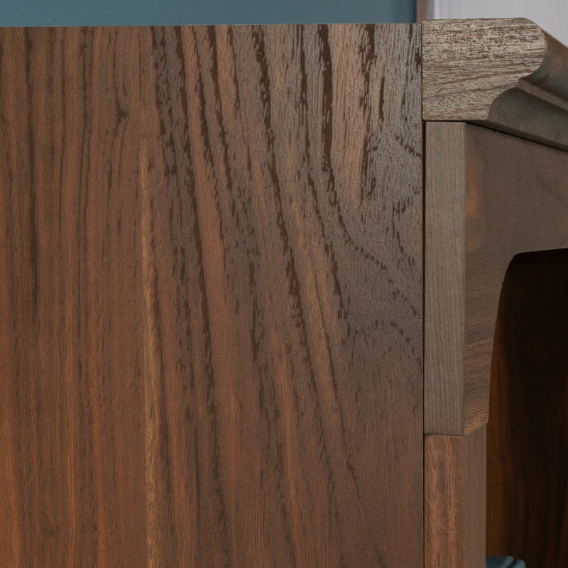 Miscellaneous Storage 5-Shelf Bookcase In Grand Walnut, Brown