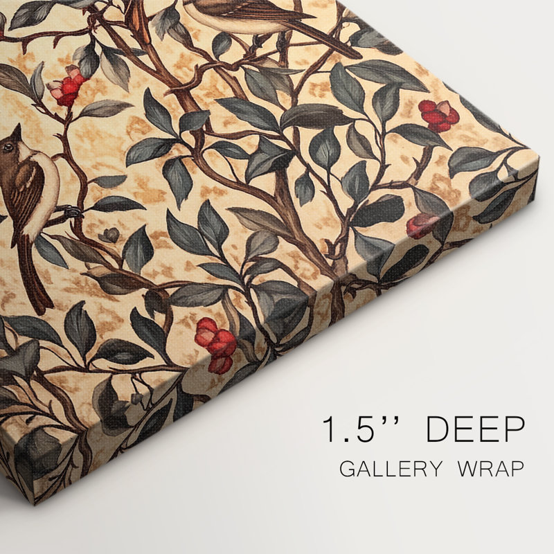 WM MORRIS Series LXXXI  -Premium Gallery Wrapped Canvas -Ready to Hang