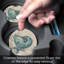 Ensemble de 2 sous-verres Crescent Conch