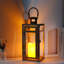 30Cm Stainless Steel Candle Lantern-302081161