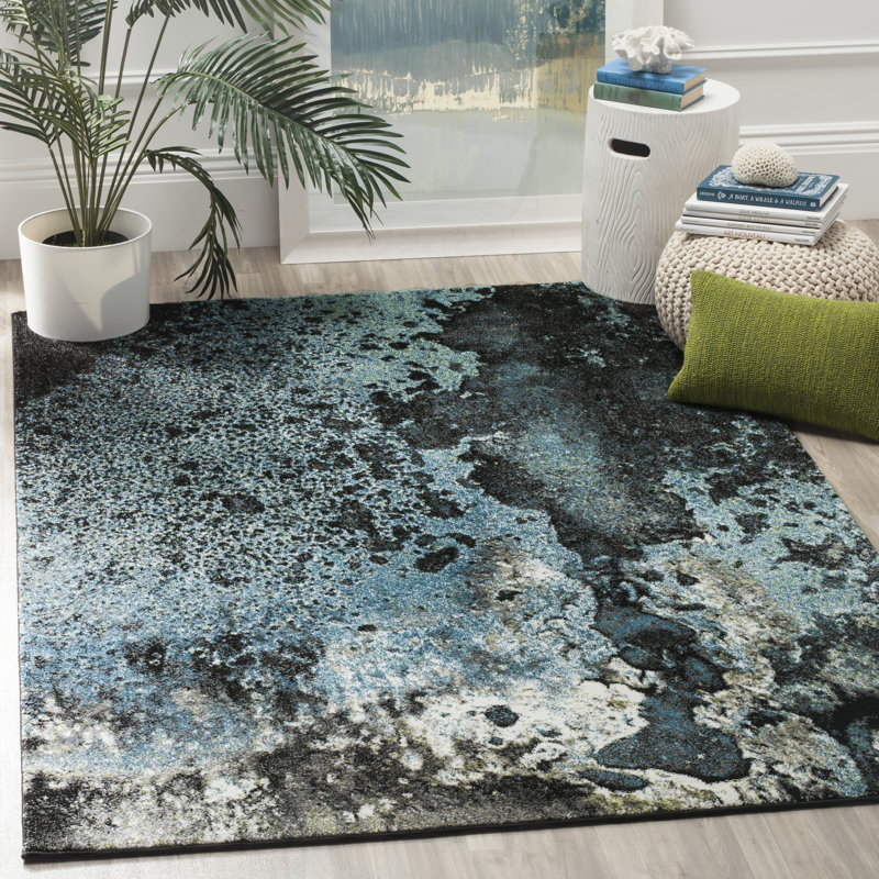 Mederos Abstract Area Rug, Rectangle 122 x 183 cm