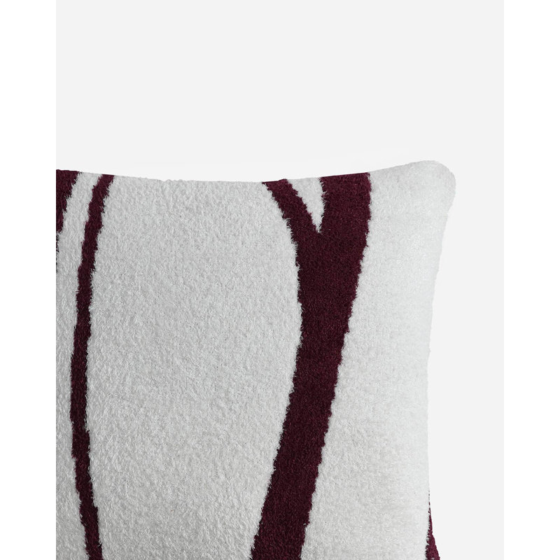 Coussin Cloud Silque, Abstrait blanc/grès