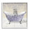 «Purple Damask Claw Foot Tub Bathroom» par Diane Stimson - impression