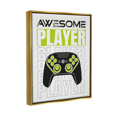 " Awesome Player Gaming Controller " by Angela Nickeas