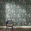 GOLDEN LILY Wallpaper - Euphorbia 9'10" - full height wallpaper