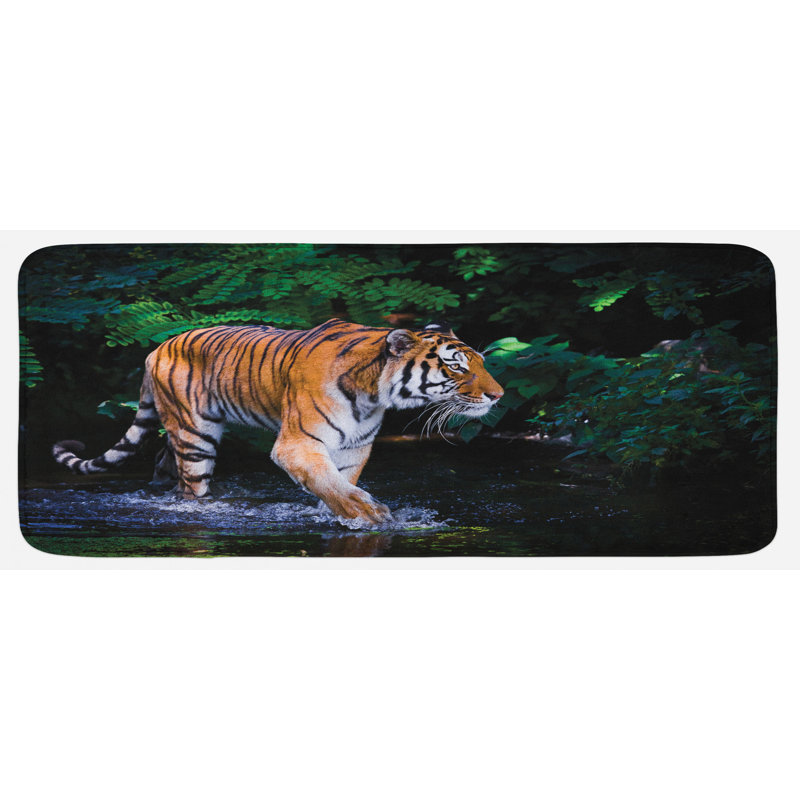 Tapis de cuisine safari