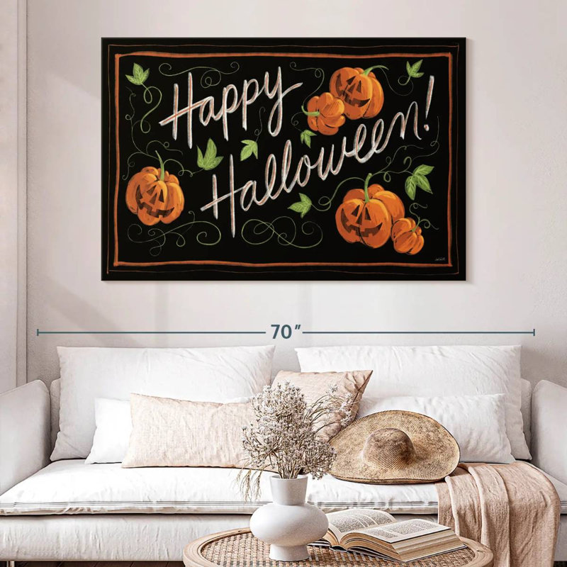 Jack O Lantern de Lelend Happy Halloween, H 34 po x l 51 po
