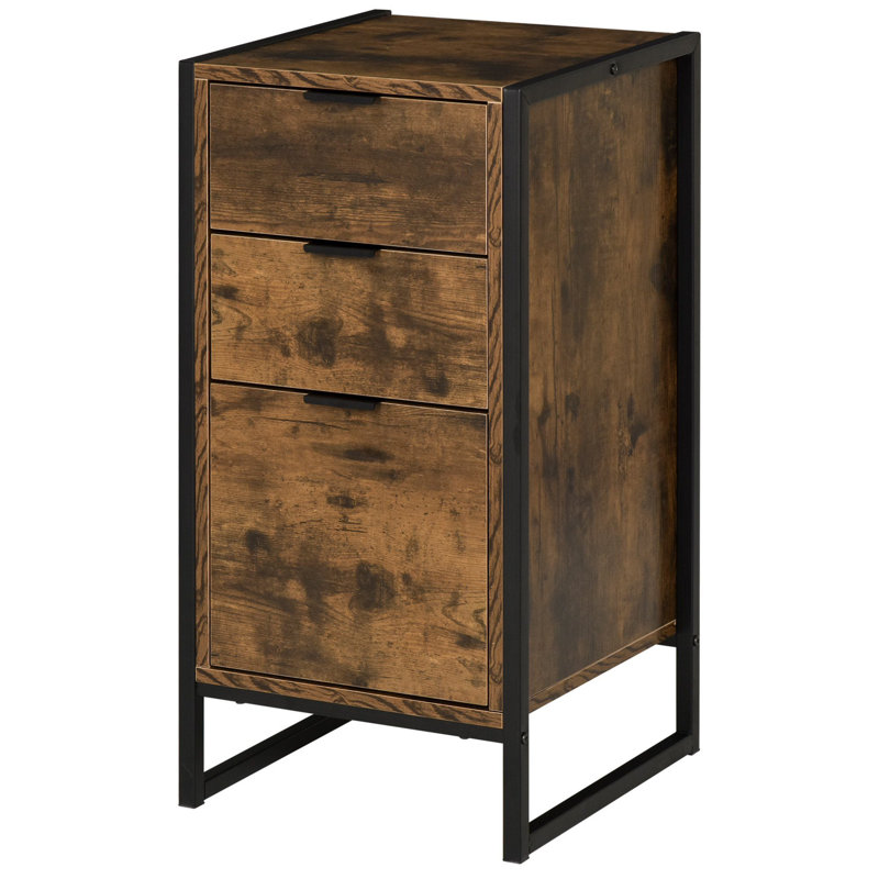 Collegiate 3 Drawer 39Cm W Tallboy Chest