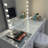 High Gloss White 13-Drawers Makeup Vanities