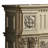 59 Inch Classical Electric Fireplace, Carved, Remote-1321317275