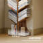 Bibliothèque d'arbre, bibliothèque étroite à 11 niveaux, étagère de présentation, organisateur de livre, petite bibliothèque de plancher pour chambre à coucher, salon, bureau personnel, brun rustique