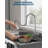 39.4" Commercial Stainless Steel Utility Sink with Drawer, Heavy‑Duty Single Bowl for Kitchen, Garage, Laundry