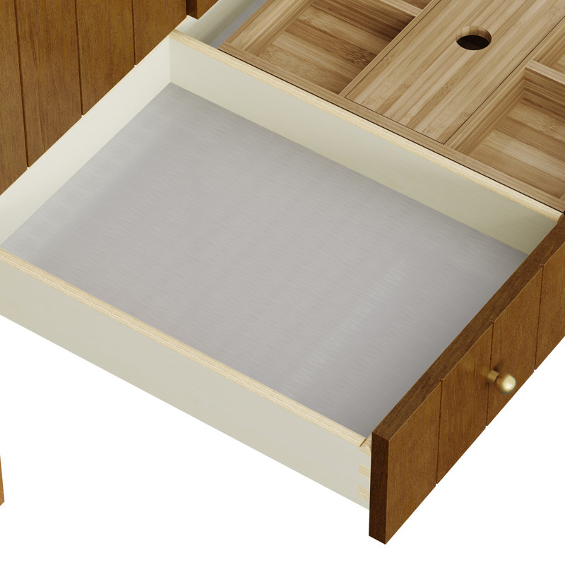 Hudson 30" W Single Vanity, 8" Widespread, Victorian Silver Silestone