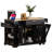Fluted Kitchen Island With Trash Can Storage, Power Outlet, And Multiple Drawers For Enhanced Organization And Convenience-1821665648