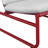 Sean Powder Coated Steel Outdoor Armless Lounge Chair-66343092