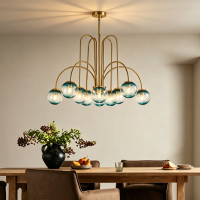 Lowndes 10 - Light Dimmable Sphere Chandelier