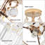 Lustre en cristal 2 lumières Zayley
