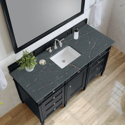 Brittany 60" Single Vanity W/FreePower Wireless Charger