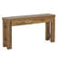 Console en bois avec tiroirs doubles