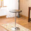 Table réglable en bois et en métal noir à hauteur ajustable - 24 po de largeur