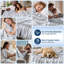 Couette soyeuse et rafraîchissante pour lit queen size, couverture légère et respirante