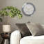 Horloge murale en marbre - cadran - chiffres - horloge murale moderne en verre de 12 po