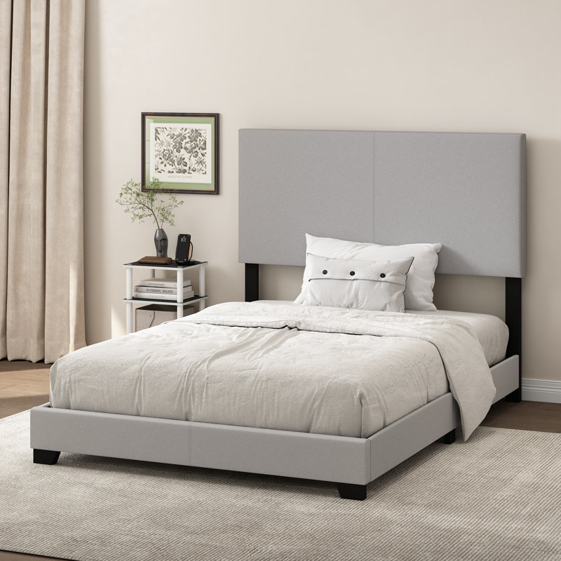 Thionville Upholstered Standard Bed, Full, Glacier