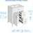 24 - Inch Bathroom Vanity Featuring Ceramic Sink, Soft Close Function, Smart Storage Compartments, And Construction With Double , Smooth For Easy Maintenance
