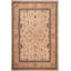 Tapis beige en laine noué à la main 9 pi x 10 pi Abbigail Southwestern