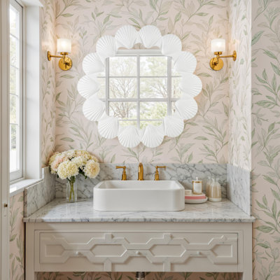 Miroir mural Lindell par Megan Molten