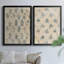 «Vintage Blockprint I», toile encadrée de qualité supérieure - prête à être accrochée-237724317-237724312