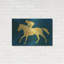«Gold Jockey On Blue» par Irena Orlov-1139902115