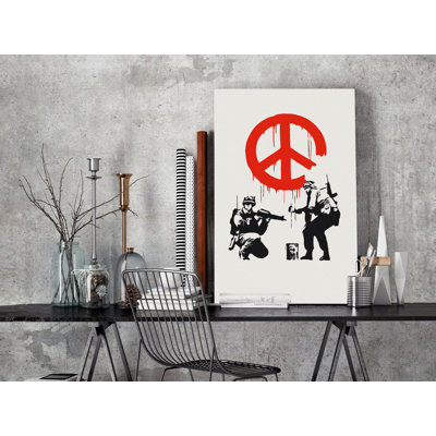 " Peace Sign " Painting Print