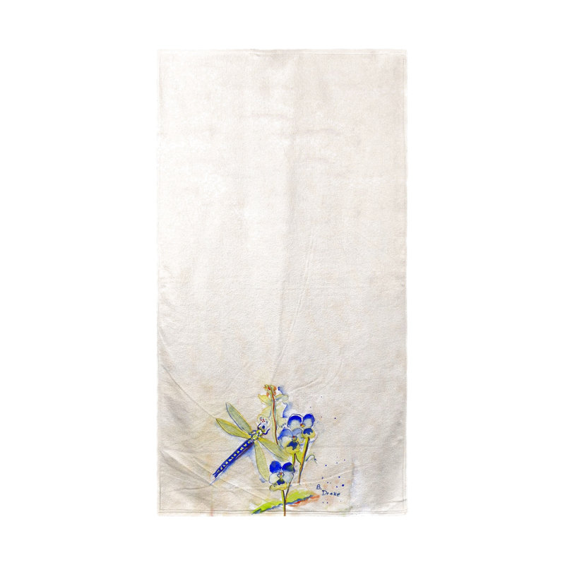 Serviette de plage libellule Riter