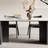 Simple Table And Chairs In Ancient Style 6 - Person Double Pedestal Dining Set-101945881
