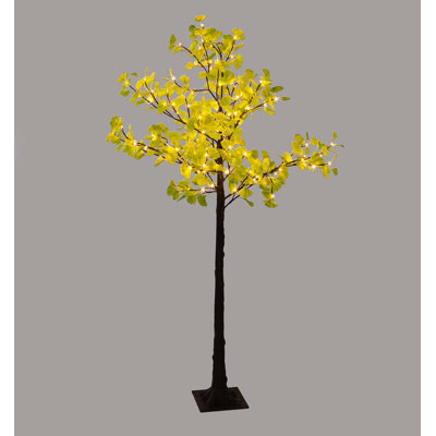 Faux Foliage Tree in Pot