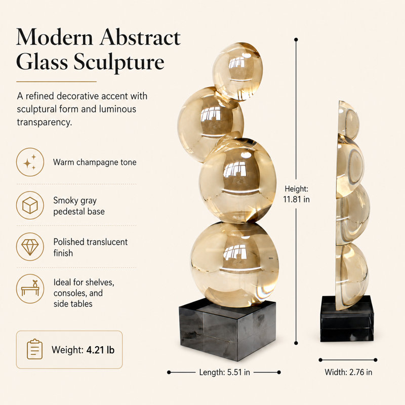 Sculpture de table 11,81 po H