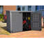 Flat Lid 4 ft. 9 in. W x 2 ft. 8 in. D Resin Overlap Flat Garage Shed